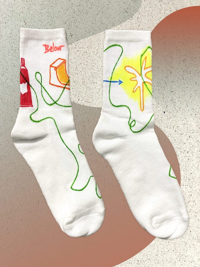 Below Socks "Rock 'n' Roll"