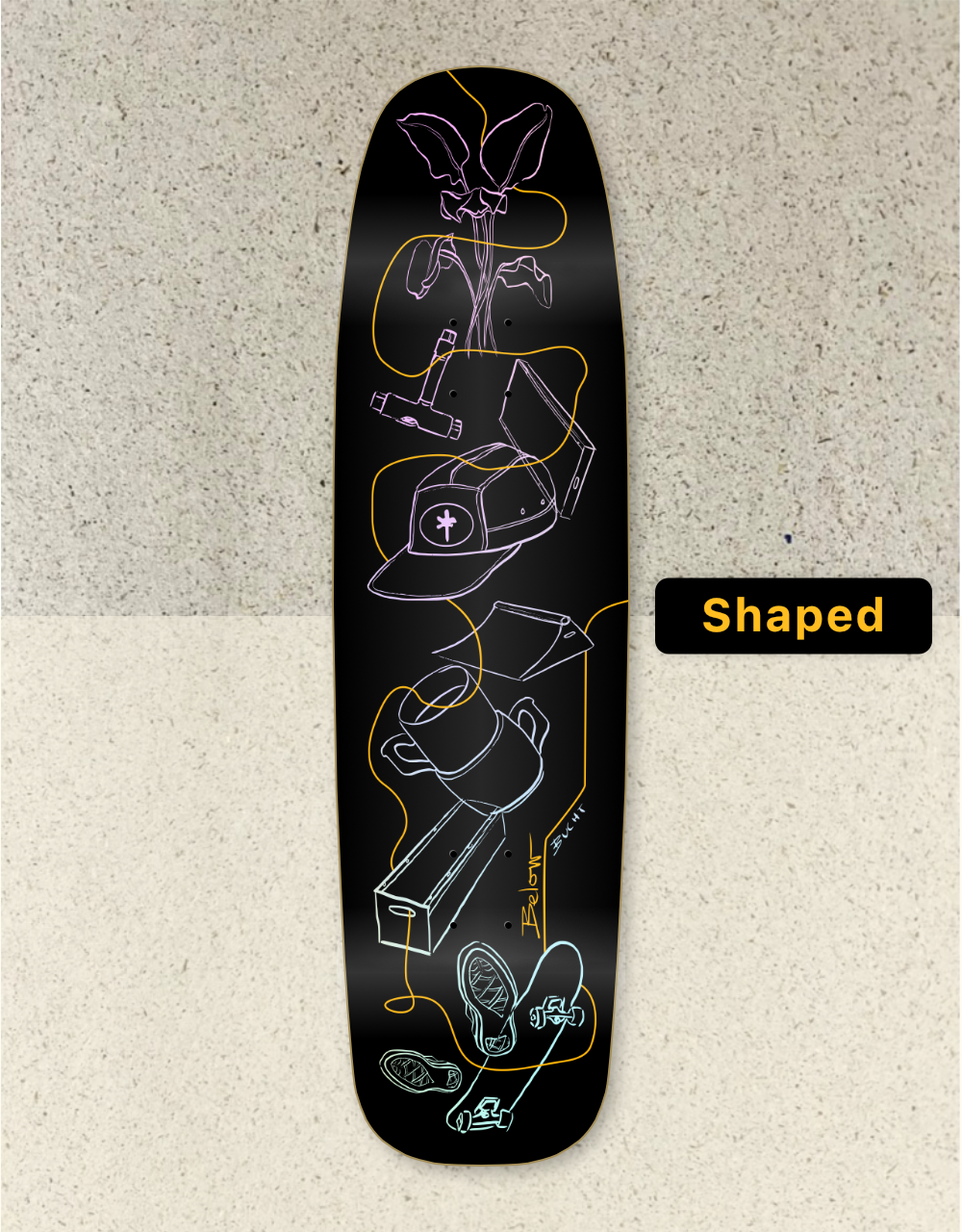 The Bucht Shaped Deck 8.7