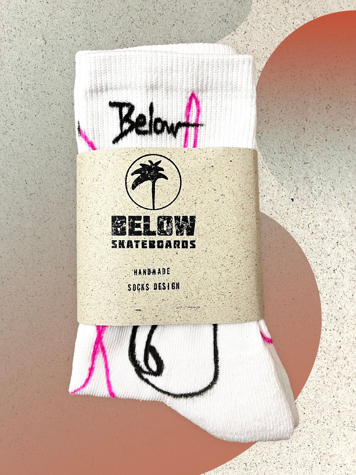 Below Socks "Skate"