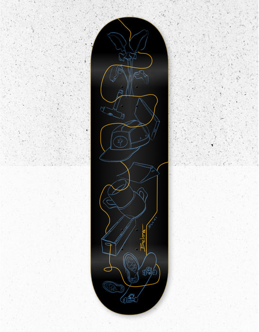 The Bucht Twin Tail Deck Blue 8.5